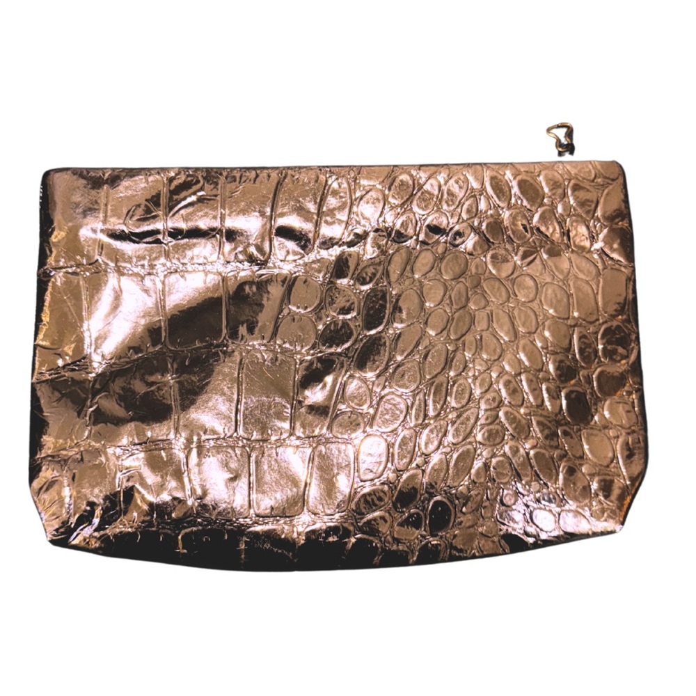 Gold Metallic Clutch